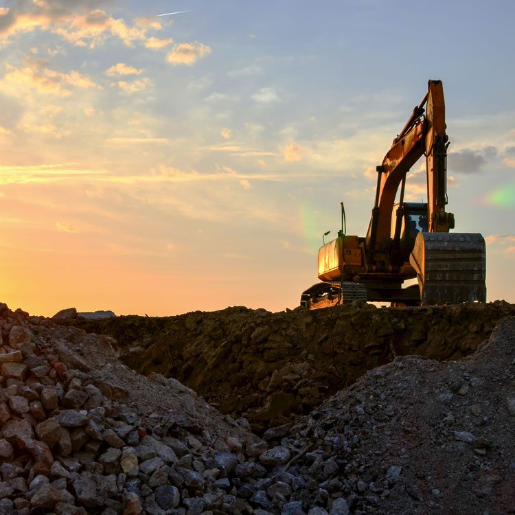 environmental digger landfill